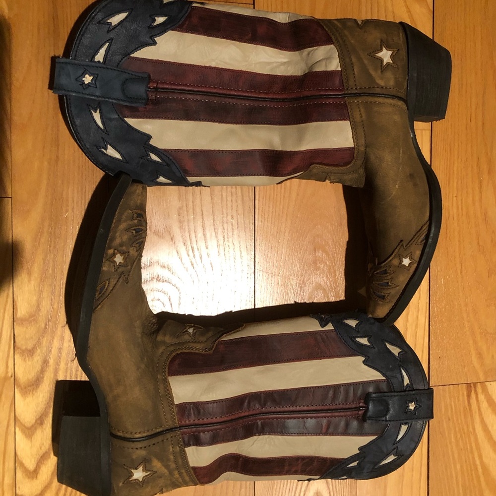 Women’s Laredo American Flag cowboy Boot, size 7